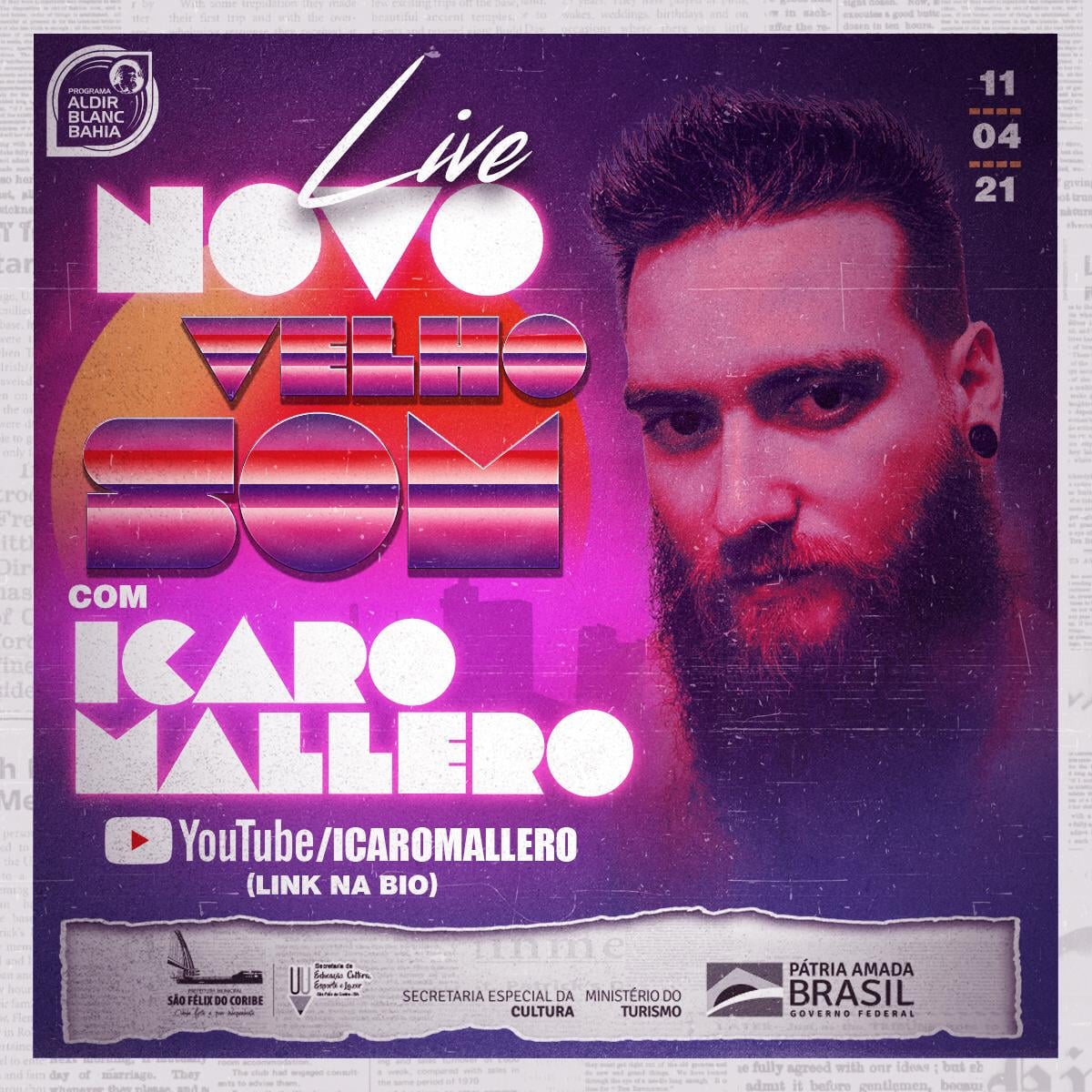NOVO VELHO SOM - LEI ALDIR BLANC